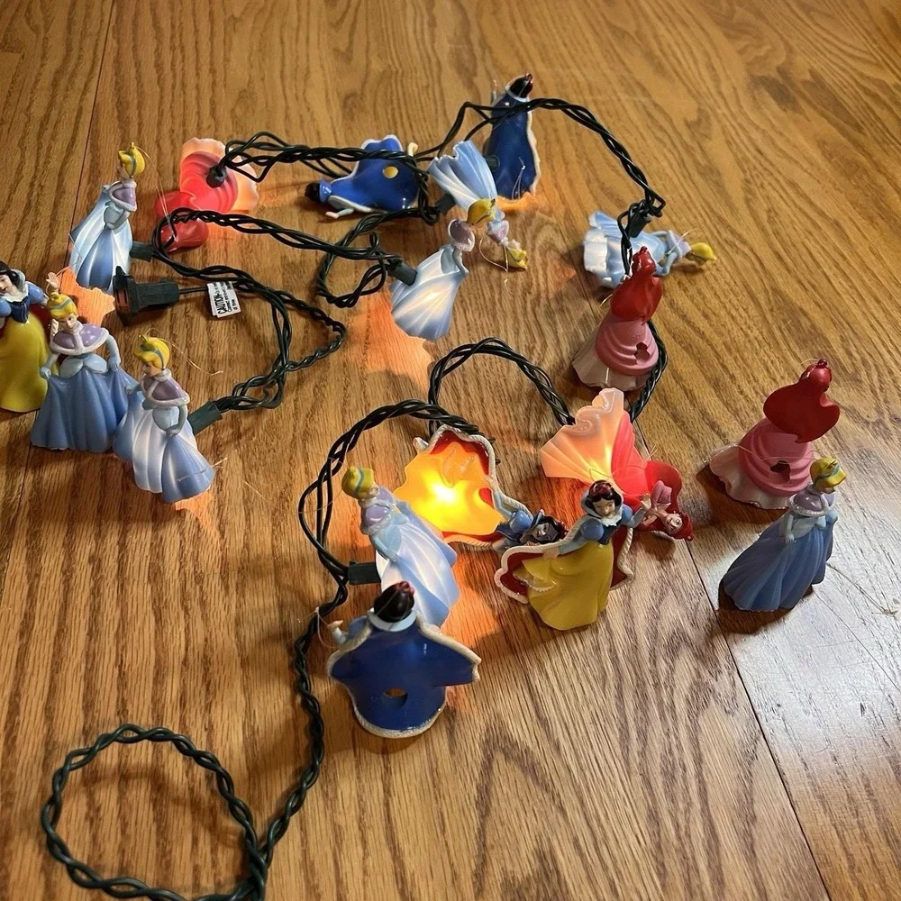 Disney Princesses String Lights String Extra Princesses Vintage